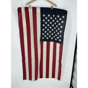 Vintage Annin American Flag 50"x30"  Made In USA America 250 R3
